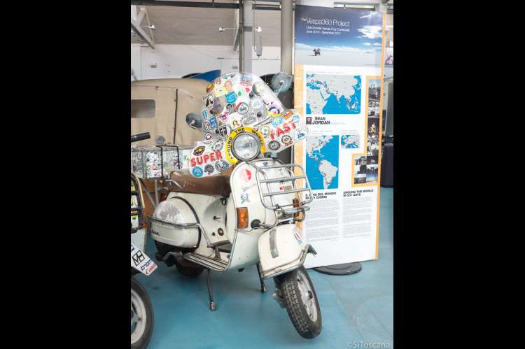 Piaggio produserer blant annet Vespa og ligger ved Pisa i Toscana.