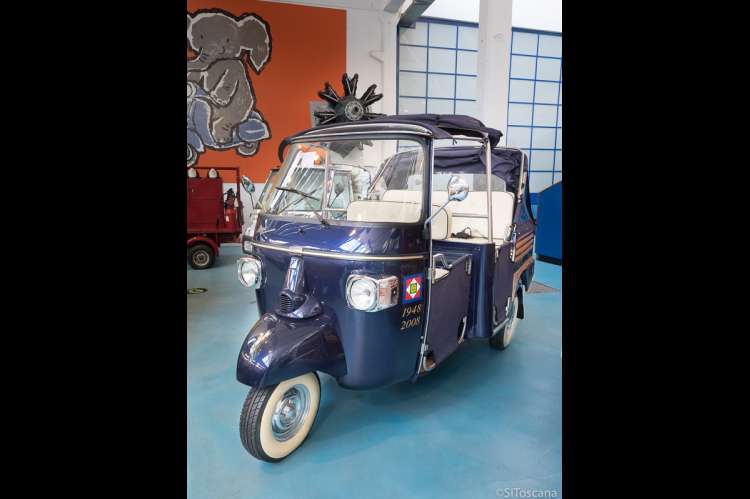 Piaggio produserer blant annet Vespa og ligger ved Pisa i Toscana.