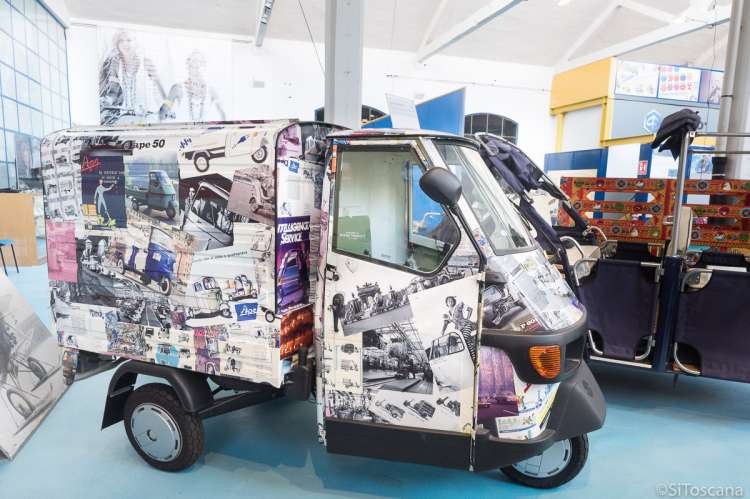 Piaggio produserer blant annet Vespa og ligger ved Pisa i Toscana.