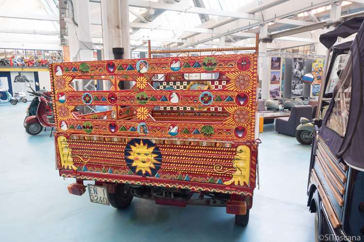 Piaggio produserer blant annet Vespa og ligger ved Pisa i Toscana.