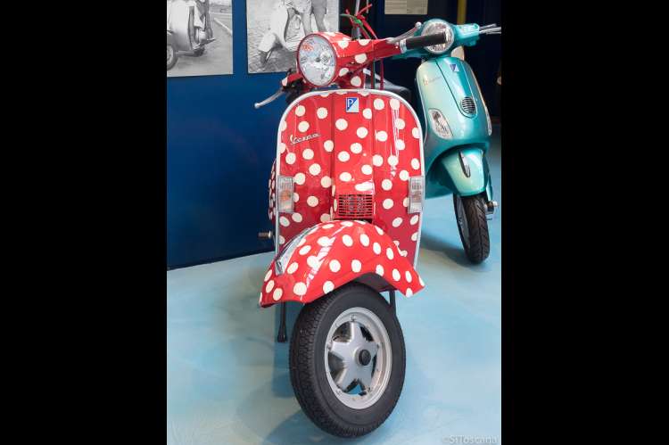 Piaggio produserer blant annet Vespa og ligger ved Pisa i Toscana.