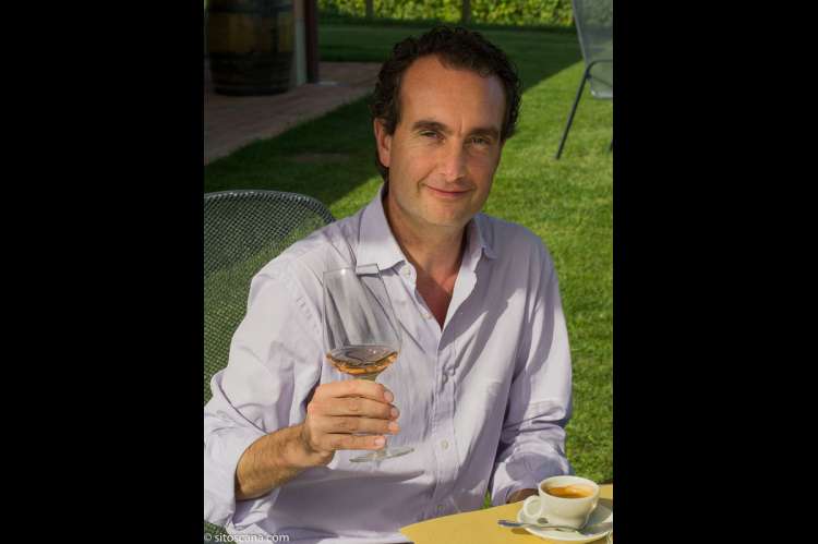 Bildet viser vinbonden på vingården Aldobrando