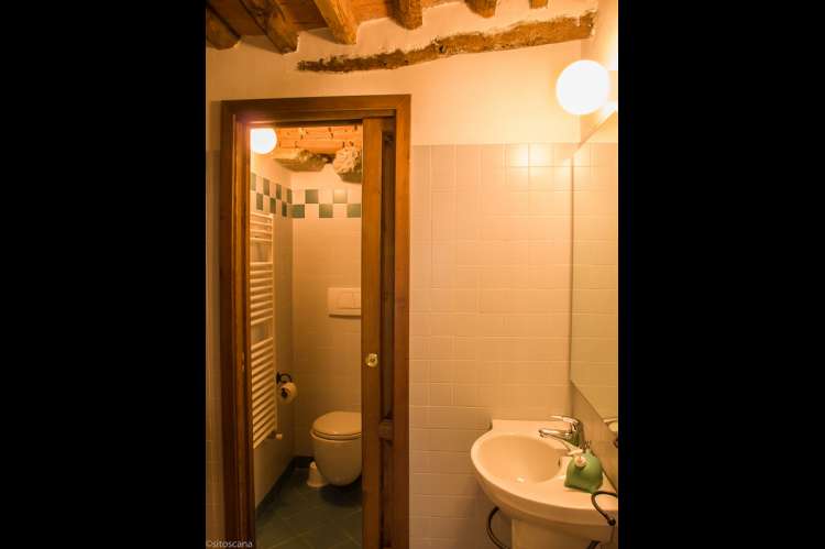 Badet i ferieboligen. 