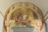 Bildet viser et av veggmaleriene i Certosa di Pisa, klostermuseet like utenfor Pisa.