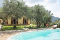 Bildet viser feriehuset Villa Noce med privat basseng like utenfor Pisa.