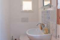 Bildet viser bad på agriturismo ved Pisa.